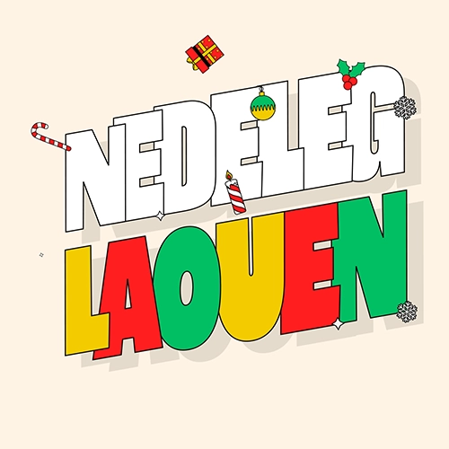 Sticker en motion design 2D de l'expression Nedeleg Laouen - Spered Production Rennes Bretagne - Lenaig Cousin