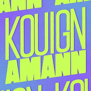 Vidéo en motion design de typographie cinétique du mot Kouign-Amann - Spered Production Rennes Bretagne - Lenaig Cousin