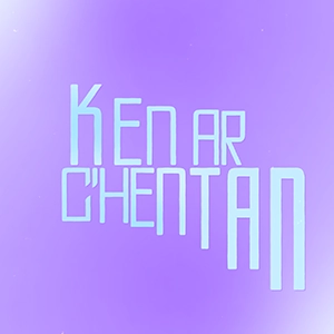 Vidéo en motion design de typographie cinétique de l'expression Ken ar c'hentañ - Spered Production Rennes Bretagne - Lenaig Cousin