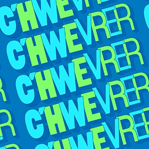 Vidéo en motion design de typographie cinétique du mot C'hwevrer - Spered Production Rennes Bretagne - Lenaig Cousin